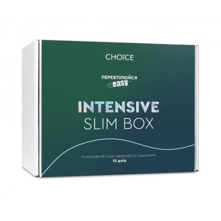 Набор диетических добавок Choice Intensive Slim Box Интенсивный курс снижения веса (15 дней) (1443639)