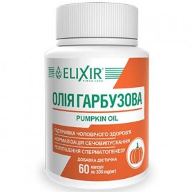 Комплекс для профилактики репродуктивной функии у мужчин Elixir Pumpkin Oil 60 Caps (1261607)