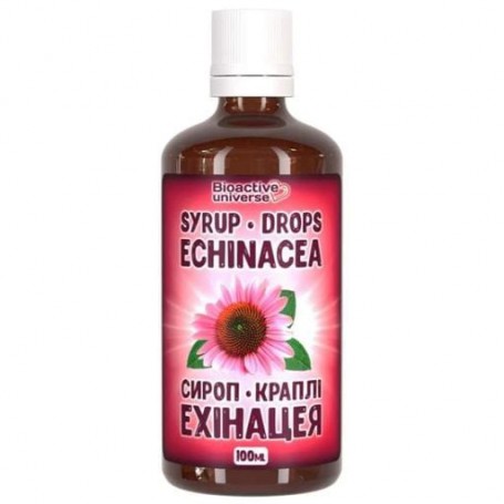 Эхинацея Bioactive Universe Echinacea Syrup-Drops 100 ml /10 servings/ (1443839)