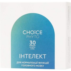 Интеллект для нормализации функций головного мозга 400 мг натуральная примесь Choice 30 капсул (1440938)
