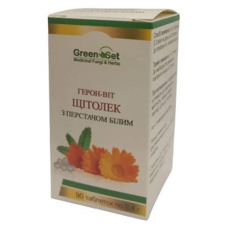 Комплекс для профилактики щитовидной железы GreenSet Герон-вит Щитолик 90 таблеток (1095684)