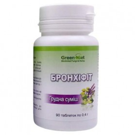 Комплекс для профилактики дыхательной системы GreenSet Бронхифит - Грудная смесь 90 таблеток (1095669)