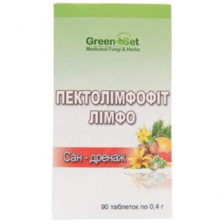 Смесь экстрактов GreenSet Пектолимфофит - Лимфо-Сан-дренаж 90 таблеток (1095599)