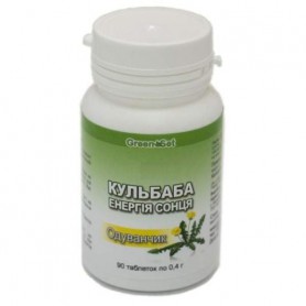 Комплекс для профилактики работы печени GreenSet Одуванчик - Энергия солнца (Одуванчик) 90 таблеток (1095569)