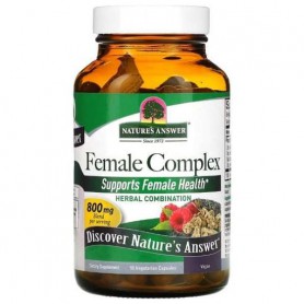 Смесь экстрактов Nature's Answer Female Complex 90 Veg Caps (1032434)