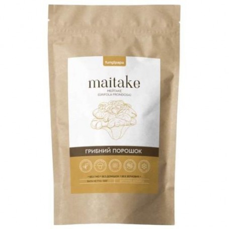 Грибной комплекс Fungipapa Mайтаке (Grifola frondosa) - грибной порошок 120 г /60 порций/ (1030694)