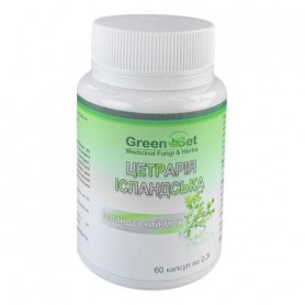 Комплекс для профилактики дыхательной системы GreenSet Цетрария Исландская 60 капсул (1095528)