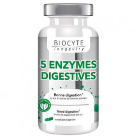 Пищеварительные ферменты Biocyte 5 Enzymes 60 Caps (1116127)