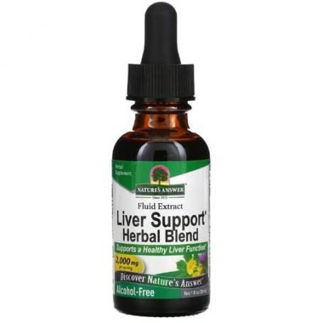 Комплекс для профилактики работы печени Nature's Answer Liver Support Herbal Blend 2000 mg 30 ml /15 servings/ (1028837)