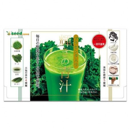 Смесь экстрактов Seedcoms Aojiru with Placenta 3 g 30 sticks (1139899)