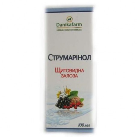 Комплекс для профилактики щитовидной железы DanikaFarm БАЖ Струмаринол Щитовидная Железа 100 мл (1158883)