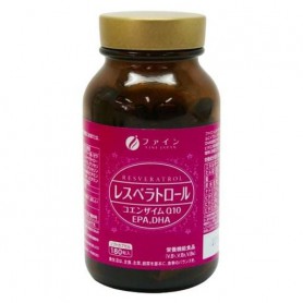 Антиоксидант Fine Japan Resveratrol Q10, EPA, DHA 180 Caps (1140025)