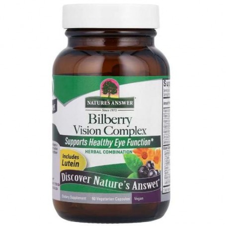 Комплекс для профилактики зрения Nature's Answer Bilberry Vision Complex 60 Veg Caps (1032435)