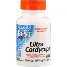 Тонизирующее средство Doctor's Best Ultra Cordyceps 60 Veg Caps DRB-00103 (869249)