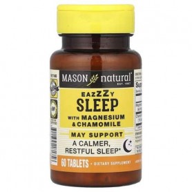 Комплекс для сна Mason Natural Eazzzy sleep with Magnesium &amp Chamomile 60 Tabs (867569)