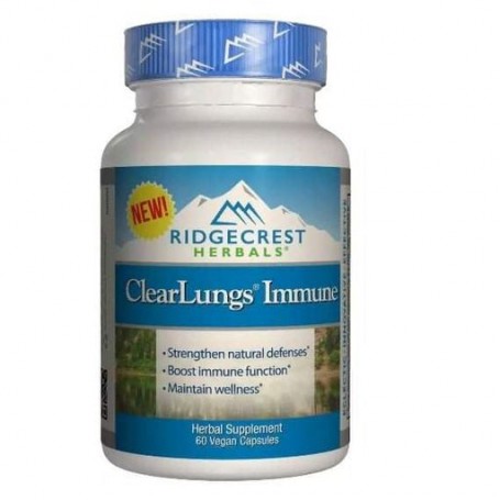 Комплекс для профилактики дыхательной системы RidgeCrest Herbals Clear Lungs Immune 60 Veg Caps RCH139 (863101)
