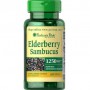 Бузина Puritan's Pride Elderberry Sambucus 1250 MG Supports Antioxidant Health 60 Softgels (862936)