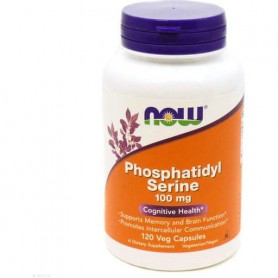 Комплекс для профилактики работы головного мозга NOW Foods Phosphatidyl Serine 100 mg 120 Veg Caps (862692)