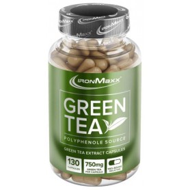 Натуральная добавка для спорта IronMaxx Green Tea 130 Caps (857553)