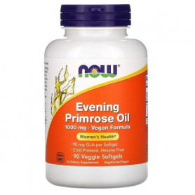 Масло вечерней примулы NOW Foods Evening Primrose Oil 1000 mg 90 Veg Caps (857486)