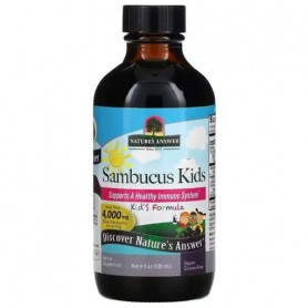 Бузина Nature's Answer Sambucus Kid's Formula 4000 mg 120 ml /12 servings/ (973537)