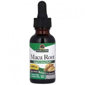 Мака Nature's Answer Maca Root, Alcohol-Free 1000 mg 30 ml /30 servings/ (973533)