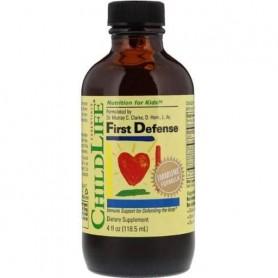Натуральная добавка для иммунитета ChildLife Essentials, First Defense, 4 fl o 118,5 ml CDL10150 (861145)