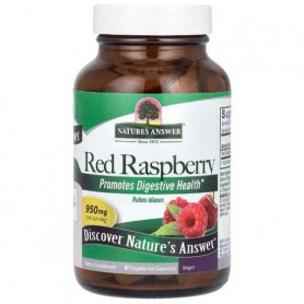 Комплекс при менопаузе Nature's Answer Red Raspberry 950 mg 90 Veg Caps (944608)