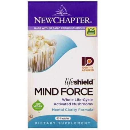 Комплекс для профилактики работы головного мозга New Chapter LifeShield Mind Force 60 Caps NC0241 (861537)