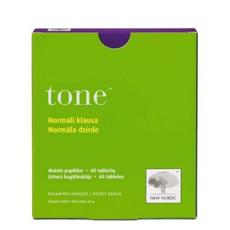 Комплекс для профилактики слуха New Nordic Tone 60 Tabs (860501)