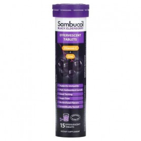 Бузина Sambucol Black Elderberry 15 effervescent tabs (859886)