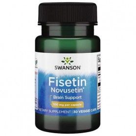 Комплекс для профилактики работы головного мозга Swanson Fisetin Novusetin 100 mg 30 Caps (859861)