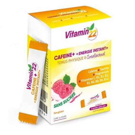 Тонизирующее средство VITAMIN'22 CAFEINE + 14 stick (859495)