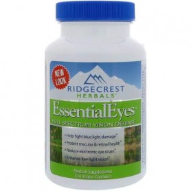 Комплекс для профилактики зрения RidgeCrest Herbals EssentialEyes 120 Veg Caps RCH197 (871810)