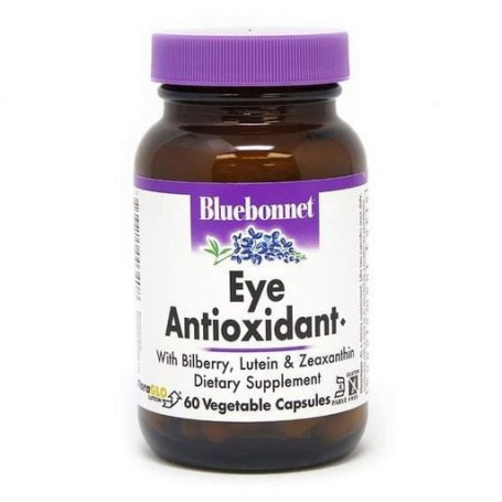 Комплекс для профилактики зрения Bluebonnet Nutrition Eye Antioxidant 60 Veg Caps BLB0340 (865230)