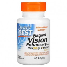 Комплекс для профилактики зрения Doctor's Best Natural Vision Enhancers 60 Caps (864781)