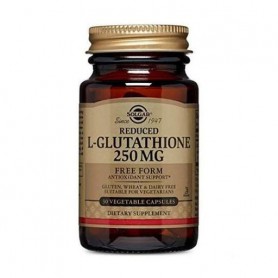 Глутатион Solgar Reduced L-Glutathione 250 mg 30 Veg Caps (855122)