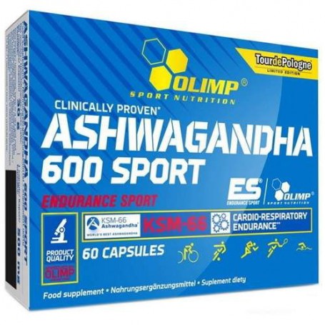 Ашфаганда для спорта Olimp Nutrition Ashwagandha 600 sport 60 Caps (856599)