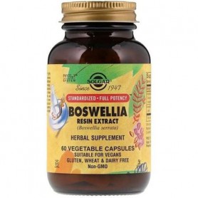 Экстракт босвеллии Solgar Boswellia Resin Extract 60 Veg Caps (863217)