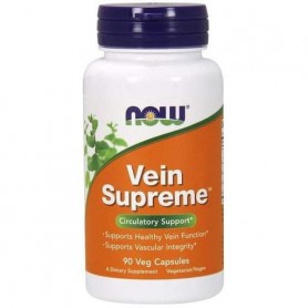Комплекс для профилактики давления и кровообращения NOW Foods Vein Supreme 90 Veg Caps (865145)