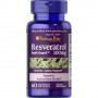Ресвератрол Puritan's Pride Resveratrol 100 mg 60 Softgels (856788)