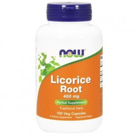 Корень солодки NOW Foods Licorice Root 450 mg 100 Caps (854653)