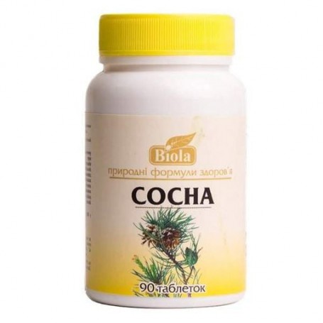 Комплекс для профилактики дыхательной системы Biola Сосна 90 таблеток (1151986)