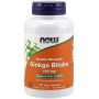 Гинкго Билоба NOW Foods Ginkgo Biloba Double Strength 120 mg 100 Veg Caps (861910)