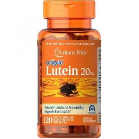 Лютеин Puritan's Pride Lutein 20 mg with Zeaxanthin 120 Softgels (856778)