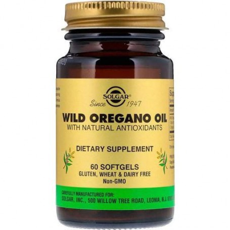 Масло Орегано Solgar Wild Oregano Oil 60 Caps (855089)
