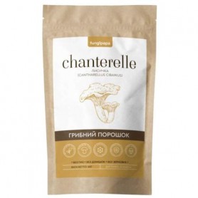 Грибной комплекс Fungipapa Лисичка (Cantharellus cibarius) - грибной порошок 60 г /30 порций/ (1030700)