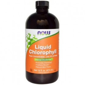 Комплекс для пищеварения NOW Foods Liquid Chlorophyll 473 ml Natural Mint Flavor (854654)