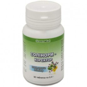 Смесь экстрактов GreenSet Солинорм - Корректор солевого обмена 90 таблеток (1095606)