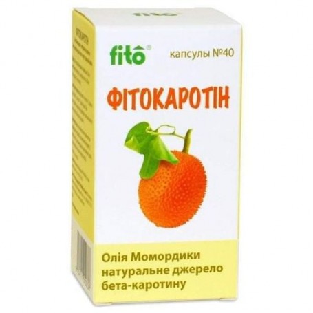 Натуральная добавка для иммунитета Fito Pharma Фитокаротин 40 капсул (1028853)